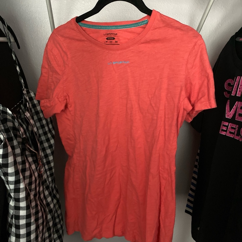 La Sportiva Men's Vibrant Coral Tee